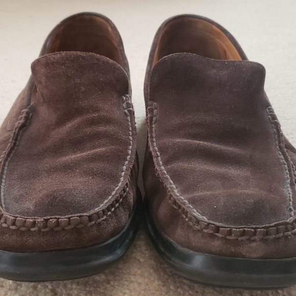 Soft suede brown loafer - Picture 3 of 4